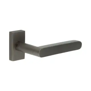 CR-101D4DB Frelan Hardware CRES Multi Point Rectangular Rose Door Handle Dark Bronze &lpar;SS316&rpar;