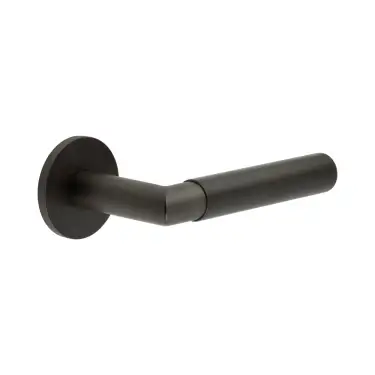 Click Here To Enlarge This Photo Of CR-102A1DB Frelan Hardware CRES Sprung &lpar;Round Rose&rpar; Door Handle Dark Bronze &lpar;SS316&rpar;