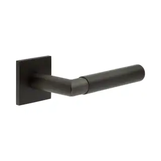 CR-102B2DB Frelan Hardware CRES Unsprung &lpar;Square Rose&rpar; Door Handle Dark Bronze &lpar;SS316&rpar;