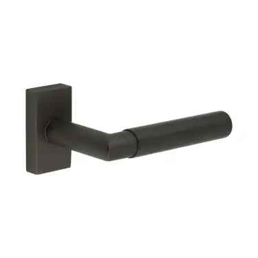 Click Here To Enlarge This Photo Of CR-102D4DB Frelan Hardware CRES Multi Point Rectangular Rose Door Handle Dark Bronze &lpar;SS316&rpar;