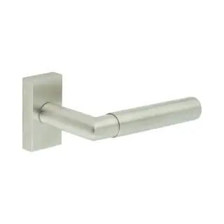 CR-102D4SSS Frelan Hardware CRES Multi Point Rectangular Rose Door Handle Satin Stainless Steel &lpar;SS316&rpar;
