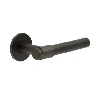 CR-103A2DB Frelan Hardware CRES Unsprung &lpar;Round Rose&rpar; Door Handle Dark Bronze &lpar;SS316&rpar;