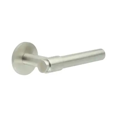 Click Here To Enlarge This Photo Of CR-103A3SSS Frelan Hardware CRES Fixed Dead &lpar;Round Rose&rpar; Door Handle Satin Stainless Steel &lpar;SS316&rpar;