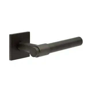 CR-103B2DB Frelan Hardware CRES Unsprung &lpar;Square Rose&rpar; Door Handle Dark Bronze &lpar;SS316&rpar;