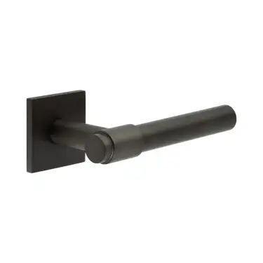 Click Here To Enlarge This Photo Of CR-103B3DB Frelan Hardware CRES Fixed Dead &lpar;Square Rose&rpar; Door Handle Dark Bronze &lpar;SS316&rpar;
