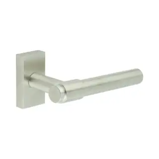 CR-103D4SSS Frelan Hardware CRES Multi Point Rectangular Rose Door Handle Satin Stainless Steel &lpar;SS316&rpar;