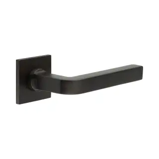 CR-104B2DB Frelan Hardware CRES Unsprung &lpar;Square Rose&rpar; Door Handle Dark Bronze &lpar;SS316&rpar;
