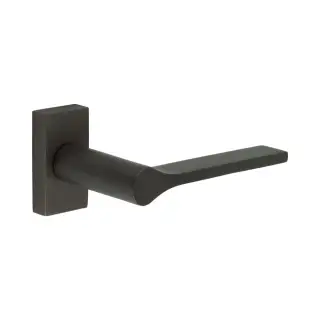 CR-105D4DB Frelan Hardware CRES Multi Point Rectangular Rose Door Handle Dark Bronze &lpar;SS316&rpar;