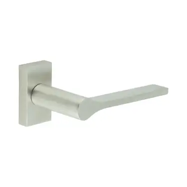 Click Here To Enlarge This Photo Of CR-105D4SSS Frelan Hardware CRES Multi Point Rectangular Rose Door Handle Satin Stainless Steel &lpar;SS316&rpar;