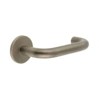 CR-106A2AB Frelan Hardware CRES Unsprung &lpar;Round Rose&rpar; Door Handle Antique Brass &lpar;SS316&rpar;