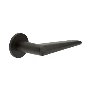 CR-107A1DB Frelan Hardware CRES Sprung &lpar;Round Rose&rpar; Door Handle Dark Bronze &lpar;SS316&rpar;