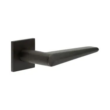 Click Here To Enlarge This Photo Of CR-107B3DB Frelan Hardware CRES Fixed Dead &lpar;Square Rose&rpar; Door Handle Dark Bronze &lpar;SS316&rpar;