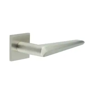 CR-107B3SSS Frelan Hardware CRES Fixed Dead &lpar;Square Rose&rpar; Door Handle Satin Stainless Steel &lpar;SS316&rpar;
