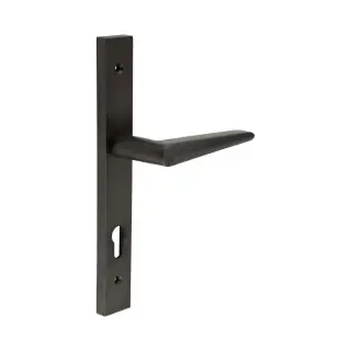 CR-107G4DB Frelan Hardware CRES 92mm Multi Point Backplate Door Handle &lpar;215mm c&sol;c&rpar; Dark Bronze &lpar;SS316&rpar;