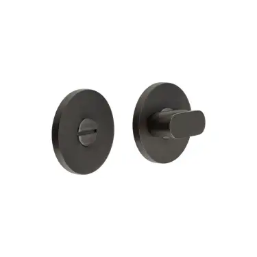 Click Here To Enlarge This Photo Of CR-801A7DB Frelan Hardware CRES Thumb Turn & Release &lpar;Round Rose&rpar; Dark Bronze &lpar;SS316&rpar;