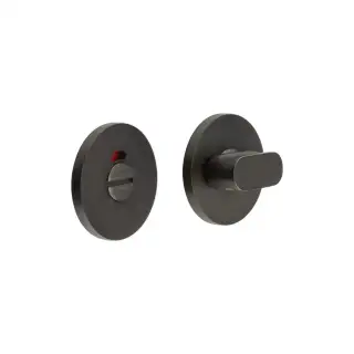 CR-801AJ7DB Frelan Hardware CRES Thumb Turn & Release &lpar;Round Rose&rpar; with Indicator Dark Bronze &lpar;SS316&rpar;