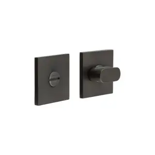 CR-801B7DB Frelan Hardware CRES Thumb Turn & Release &lpar;Square Rose&rpar; Dark Bronze &lpar;SS316&rpar;