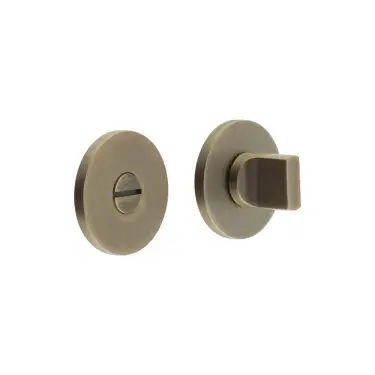 Click Here To Enlarge This Photo Of CR-802A7AB Frelan Hardware CRES Thumb Turn & Release &lpar;Round Rose&rpar; Antique Brass &lpar;SS316&rpar;