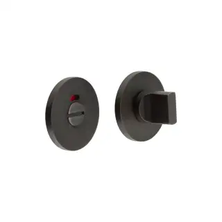 CR-802AJ7DB Frelan Hardware CRES Thumb Turn & Release &lpar;Round Rose&rpar; with Indicator Dark Bronze &lpar;SS316&rpar;