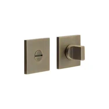 Click Here To Enlarge This Photo Of CR-802B7AB Frelan Hardware CRES Thumb Turn & Release &lpar;Square Rose&rpar; Antique Brass &lpar;SS316&rpar;