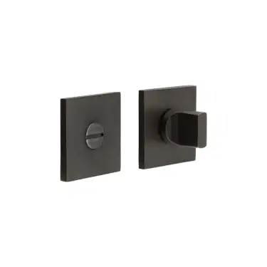 Click Here To Enlarge This Photo Of CR-802B7DB Frelan Hardware CRES Thumb Turn & Release &lpar;Square Rose&rpar; Dark Bronze &lpar;SS316&rpar;