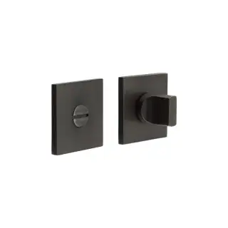 CR-802B7DB Frelan Hardware CRES Thumb Turn & Release &lpar;Square Rose&rpar; Dark Bronze &lpar;SS316&rpar;