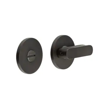 Click Here To Enlarge This Photo Of CR-803A7DB Frelan Hardware CRES Thumb Turn & Release &lpar;Round Rose&rpar; Dark Bronze &lpar;SS316&rpar;