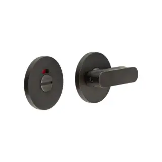 CR-803AJ7DB Frelan Hardware CRES Thumb Turn & Release &lpar;Round Rose&rpar; with Indicator Dark Bronze &lpar;SS316&rpar;