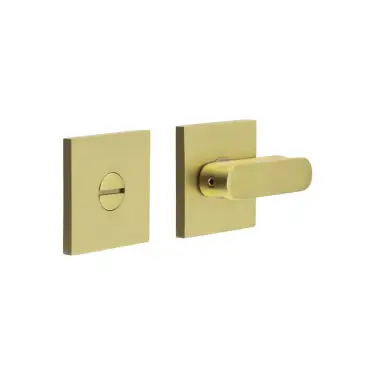 Click Here To Enlarge This Photo Of CR-803B7SB Frelan Hardware CRES Thumb Turn & Release &lpar;Square Rose&rpar; Satin Brass &lpar;SS316&rpar;