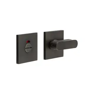 CR-803BK7DB Frelan Hardware CRES Thumb Turn & Release &lpar;Square Rose&rpar; with Indicator Dark Bronze &lpar;SS316&rpar;