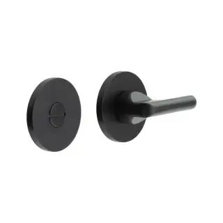 CR-804A7MB Frelan Hardware CRES DDA Thumb Turn & Release &lpar;Round Rose&rpar; Black &lpar;SS316&rpar;