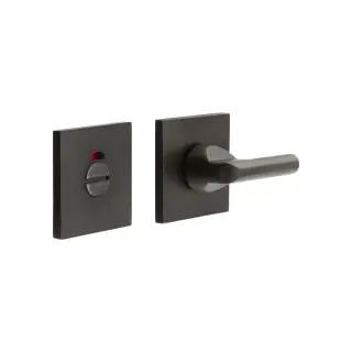 CR-804BK7DB Frelan Hardware CRES DDA Thumb Turn & Release &lpar;Square Rose&rpar; with Indicator Dark Bronze &lpar;SS316&rpar;