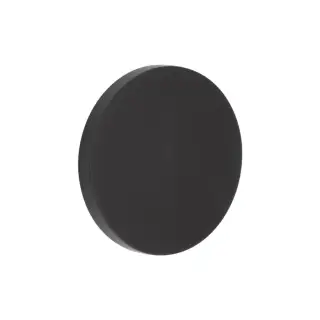 CR-N10MB Frelan Hardware CRES Blank &lpar;Round Rose&rpar; Escutcheon Cover Black &lpar;SS316&rpar;