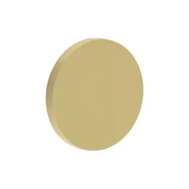 Click Here To Enlarge This Photo Of CR-N10SB Frelan Hardware CRES Blank &lpar;Round Rose&rpar; Escutcheon Cover Satin Brass &lpar;SS316&rpar;