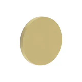 CR-N10SB Frelan Hardware CRES Blank &lpar;Round Rose&rpar; Escutcheon Cover Satin Brass &lpar;SS316&rpar;