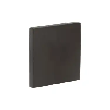 Click Here To Enlarge This Photo Of CR-O10DB Frelan Hardware CRES Blank &lpar;Square Rose&rpar; Escutcheon Cover Dark Bronze &lpar;SS316&rpar;