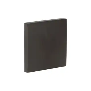 CR-O10DB Frelan Hardware CRES Blank &lpar;Square Rose&rpar; Escutcheon Cover Dark Bronze &lpar;SS316&rpar;