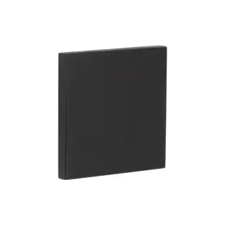 CR-O10MB Frelan Hardware CRES Blank &lpar;Square Rose&rpar; Escutcheon Cover Black &lpar;SS316&rpar;