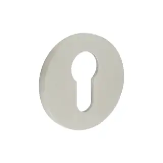 CR-S10SSS Frelan Hardware CRES Euro Keyway &lpar;Round Rose&rpar; Escutcheon Satin Stainless Steel &lpar;SS316&rpar;