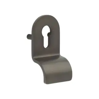 CRES1602DB Frelan Hardware CRES &lpar;Lug Fixed&rpar; Euro Profile Cylinder Pull Dark Bronze &lpar;SS316&rpar;