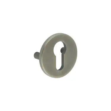 Click Here To Enlarge This Photo Of CRES1652AB Frelan Hardware CRES &lpar;Lug Fixed&rpar; Euro Profile Escutcheon Antique Brass &lpar;SS316&rpar;