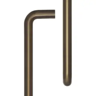 CRES3002AB Frelan Hardware CRES 425mm &lpar;Bolt Through&rpar; D Shape Pull Handle Antique Brass &lpar;SS316&rpar;