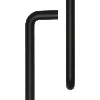 CRES3002MB Frelan Hardware CRES 425mm &lpar;Bolt Through&rpar; D Shape Pull Handle Black &lpar;SS316&rpar;