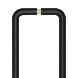 CRES3002MBB2B Frelan Hardware CRES 425mm &lpar;Back to Back&rpar; D Shape Pull Handles Black &lpar;SS316&rpar;