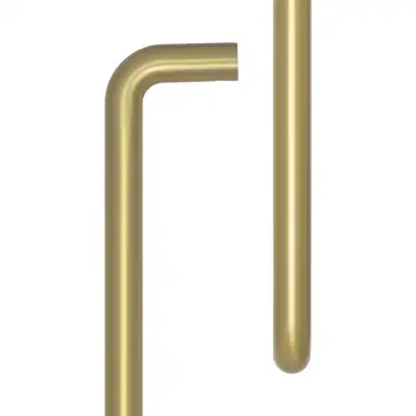 Click Here To Enlarge This Photo Of CRES3002SBFF Frelan Hardware CRES 425mm &lpar;Face Fix&rpar; D Shape Pull Handle Satin Brass &lpar;SS316&rpar;
