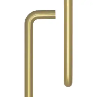 CRES3002SBFF Frelan Hardware CRES 425mm &lpar;Face Fix&rpar; D Shape Pull Handle Satin Brass &lpar;SS316&rpar;