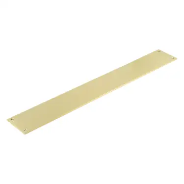 Click Here To Enlarge This Photo Of CRES3501SB Frelan Hardware CRES 540mm x 70mm Finger Plate Satin Brass &lpar;SS316&rpar;