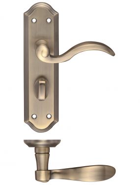Click Here To Enlarge This Photo Of FB053FB - Zoo Hardware Fulton & Bray 'Winchester' Lever Bathroom &lpar;57mm c&sol;c&rpar; Handles &lpar;180 x 48mm&rpar; Florentine Bronze