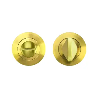 RT004-SLIM-PVDSB - Zoo Hardware Rosso Tecnica Slim 4mm Turn and Release -  PVD Satin Brass