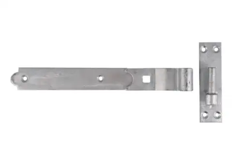 Click Here To Enlarge This Photo Of Eclipse 93921 Galvanised Hook and Band Set &lpar;Cranked&rpar; 300mm